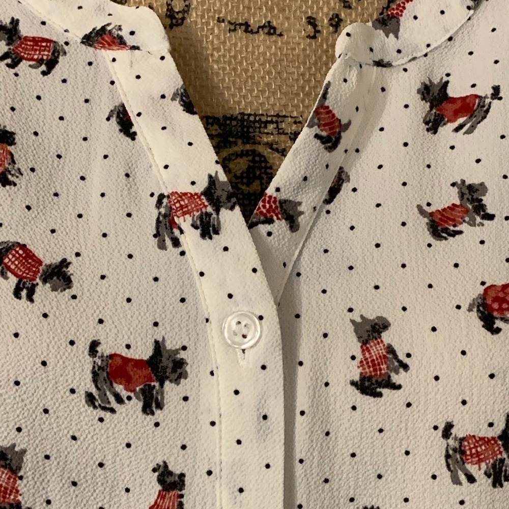 Button Front Blouse - image 3